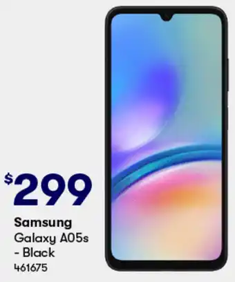 BIG W Samsung Galaxy A05s - Black offer