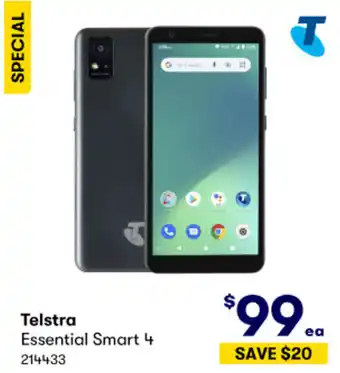 BIG W Telstra Essential Smart 4 offer