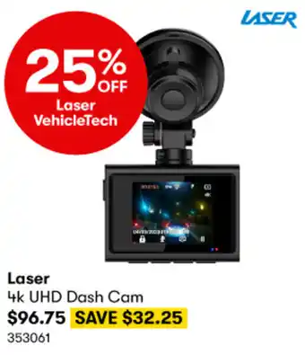Laser 4k UHD Dash Cam