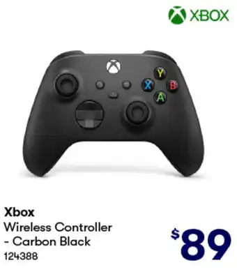BIG W Xbox Wireless Controller Carbon Black offer