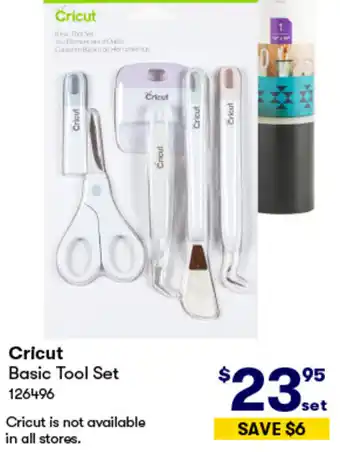 BIG W Cricut Basic Tool Set offer