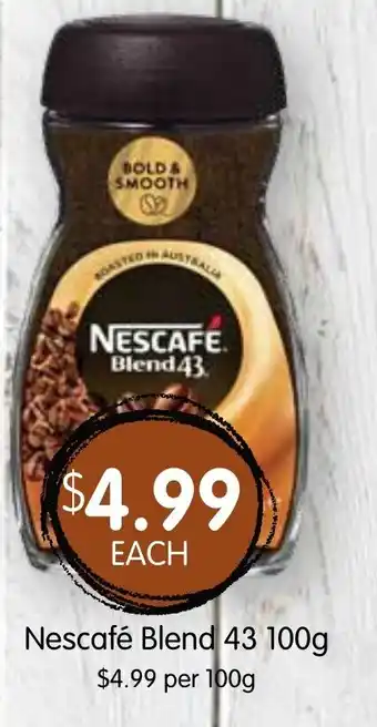 Spudshed Nescafé Blend 43 100g offer