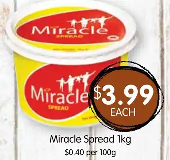 Spudshed Miracle Spread 1kg offer