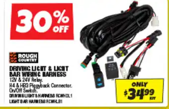 Autobarn DRIVING LIGHT & LIGHT BAR WIRING HARNESS offer
