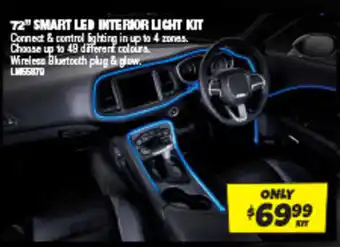 Autobarn 72" SMART LED INTERIOR LIGHT KIT offer