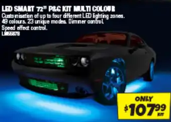 Autobarn LED SMART 72" P&G KIT MULTI COLOUR offer