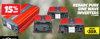 Autobarn REDARC PURE SINE WAVE INVERTERS offer