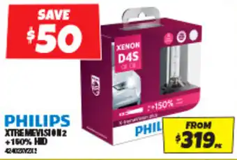 Autobarn PHILIPS XTREMEVISION2 + 150% HID offer