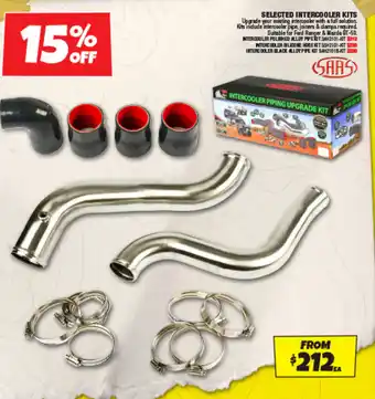Autobarn SELECTED INTERCOOLER KITS offer