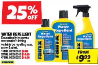 Autobarn WATER REPELLENT offer