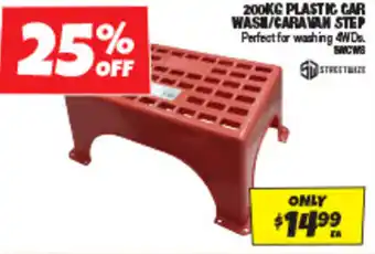 Autobarn 200KG PLASTIC CAR WASH/CARAVAN STEP offer