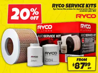RYCO SERVICE KITS
