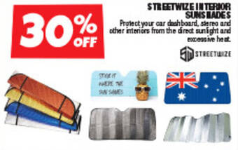 Streetwize 12v heated travel blanket offer at Autobarn