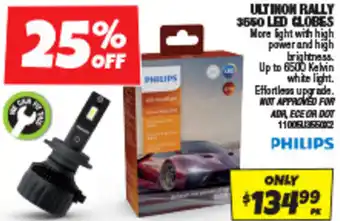 Autobarn ULTINON RALLY 3550 LED GLOBES offer