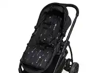 Baby Bunting Outlook Get Foiled Pram Liner Black With Silver Arrows offer