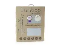 Baby Bunting Bubba Blue Grey Bamboo Waterproof Change Pad Cover offer