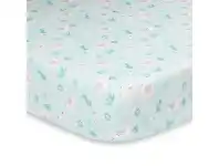 Baby Bunting The Peanut Shell Little Llama Cot Fitted Sheet Succulent offer