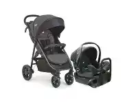 Baby Bunting Joie Litetrax 4 Travel System Stroller With Gemm Capsule Chromium offer