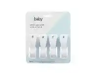 4Baby Stroller Clips 4 Pack White