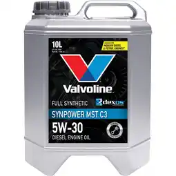 SuperCheap Auto Valvoline Synpower MST Engine Oil 5W-30 10 Litre offer