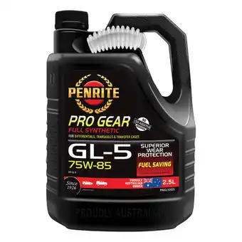 SuperCheap Auto Penrite Pro Gear Oil - 75W-85, 2.5 Litre offer