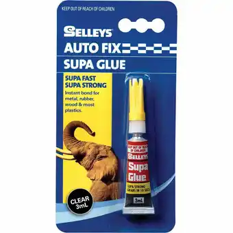 Selleys Autofix - Supa Glue, 3mL
