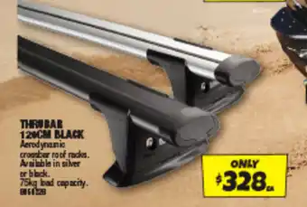 Autobarn THRUBAR 120CM BLACK offer
