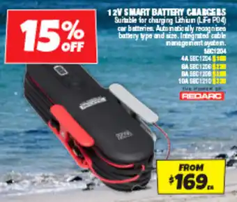 Autobarn 12V SMART BATTERY CHARGERS offer