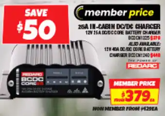 Autobarn 25A IN-CABIN DC/DC CHARGER offer