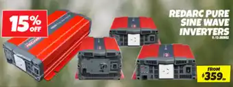 Autobarn REDARC PURE SINE WAVE INVERTERS offer