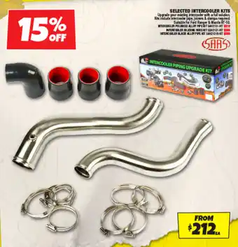 Autobarn SELECTED INTERCOOLER KITS offer