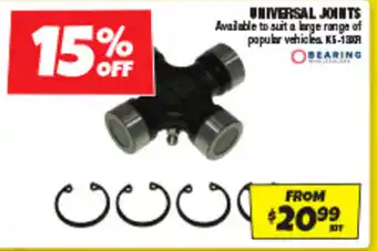 UNIVERSAL JOINTS