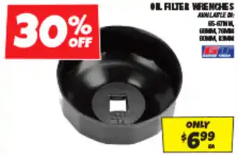 Autobarn OIL FILTER WRENCHES offer