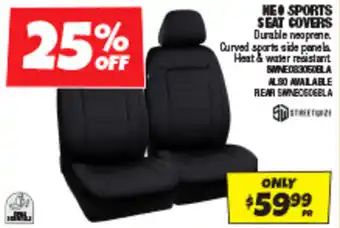 Autobarn NEO SPORTS SEAT COVERS offer