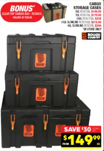 Autopro CARGO STORAGE CASES 50L offer