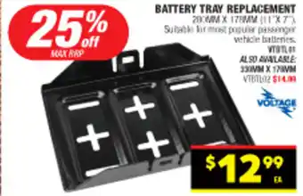 Autopro BATTERY TRAY REPLACEMENT offer