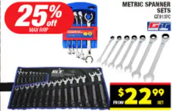 Autopro METRIC SPANNER SETS offer