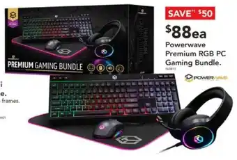 Powerwave Premium RGB PC Gaming Bundle