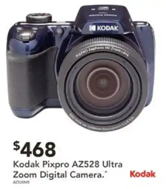 Harvey Norman Kodak Pixpro AZ528 Ultra Zoom Digital Camera offer