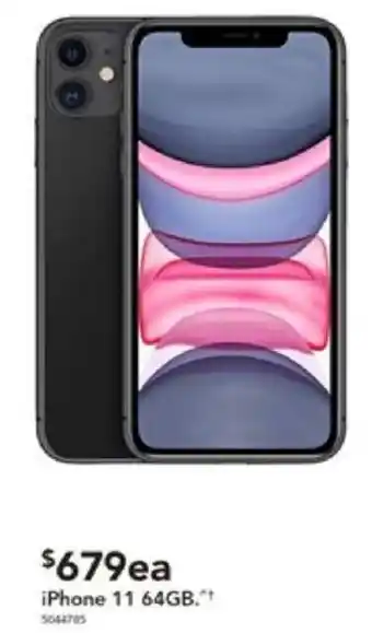 Harvey Norman iPhone 11 64GB offer