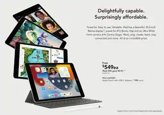 Harvey Norman iPad (9th gen) Wi-Fi offer