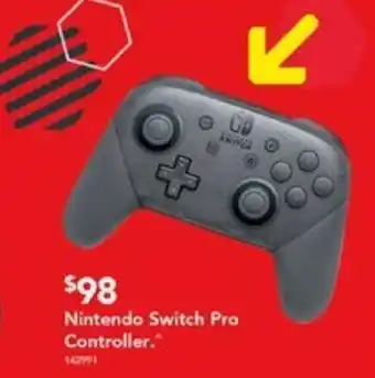 Harvey Norman Nintendo Switch Pro Controller offer