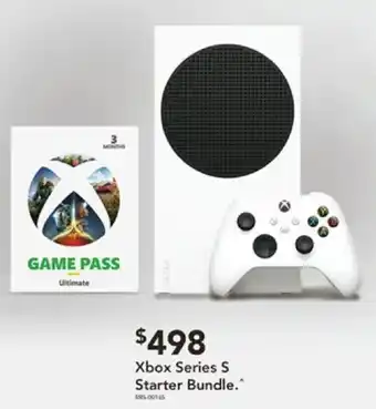Harvey Norman Xbox Series S Starter Bundle offer