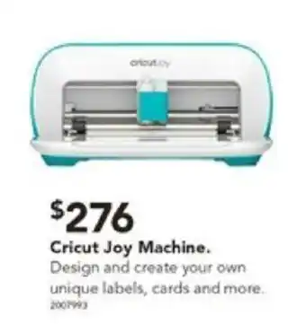 Harvey Norman Cricut Joy Machine offer