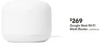 Harvey Norman Google Nest Wi-Fi Mesh Router offer