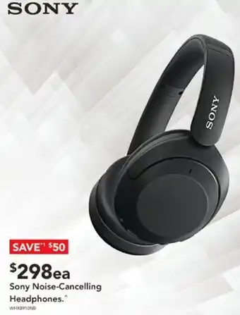 Sony Noise-Cancelling Headphones