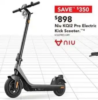 Harvey Norman Niu KQ12 Pro Electric Kick Scooter offer