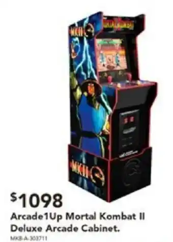 Harvey Norman Arcade1Up Mortal Kombat II Deluxe Arcade Cabinet offer