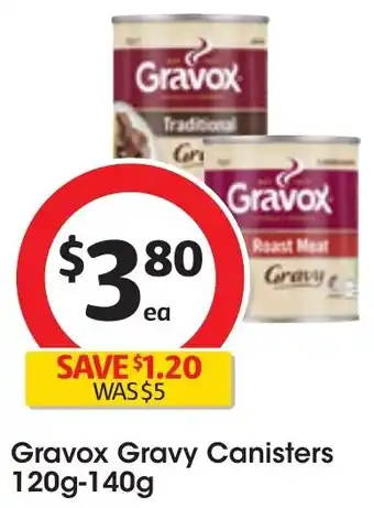 Coles Gravox Gravy Canisters 120g-140g offer
