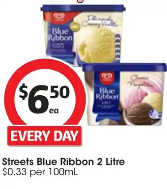 Streets Blue Ribbon 2 Litre